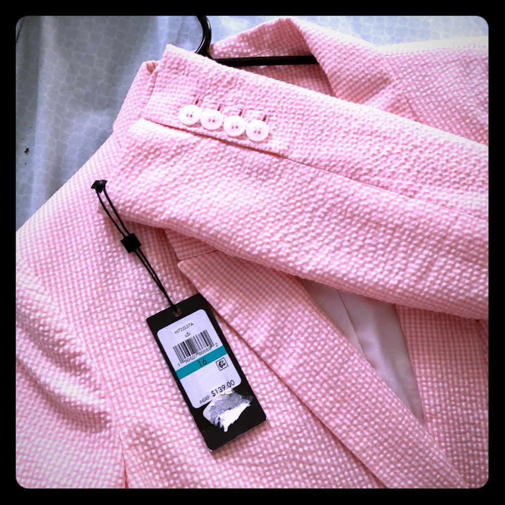 NWT Tommy Hilfiger Seersucker Blazer🌸💕🌺